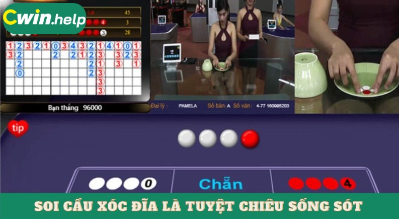Soi cầu xóc đĩa là tuyệt chiêu sống sót